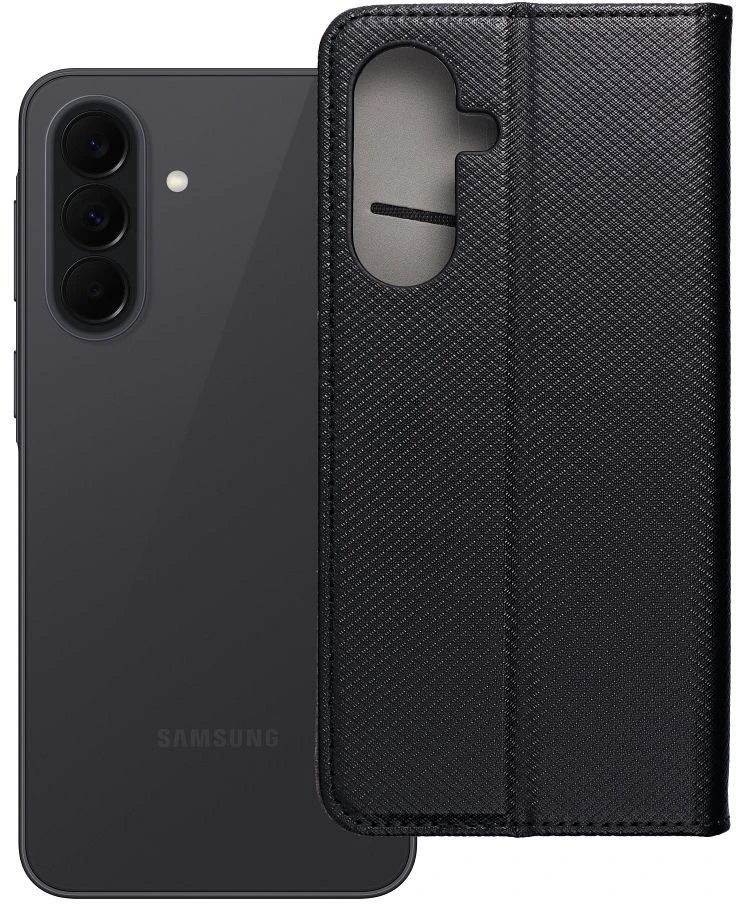Oem Dėklas su klapką na Samsung A37 5G Smart Case Book juoda