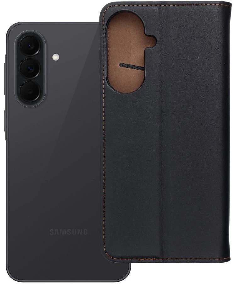 Oem Dėklas su klapką na Samsung A37 5G Smart Pro Book skórzane juoda