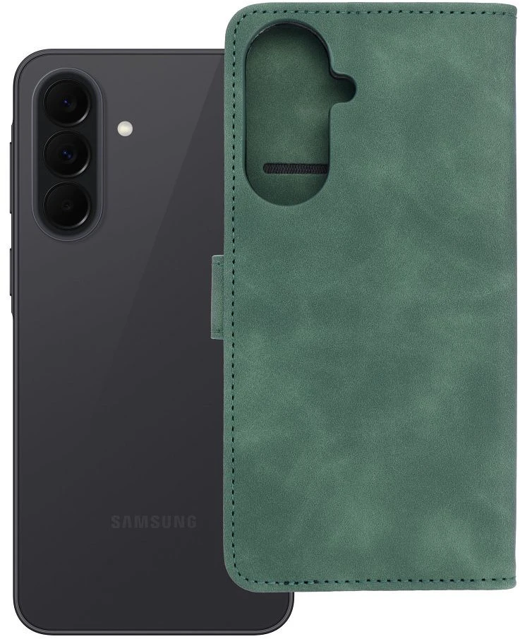 Oem Dėklas su klapką na Samsung A37 5G Tender Book žalia
