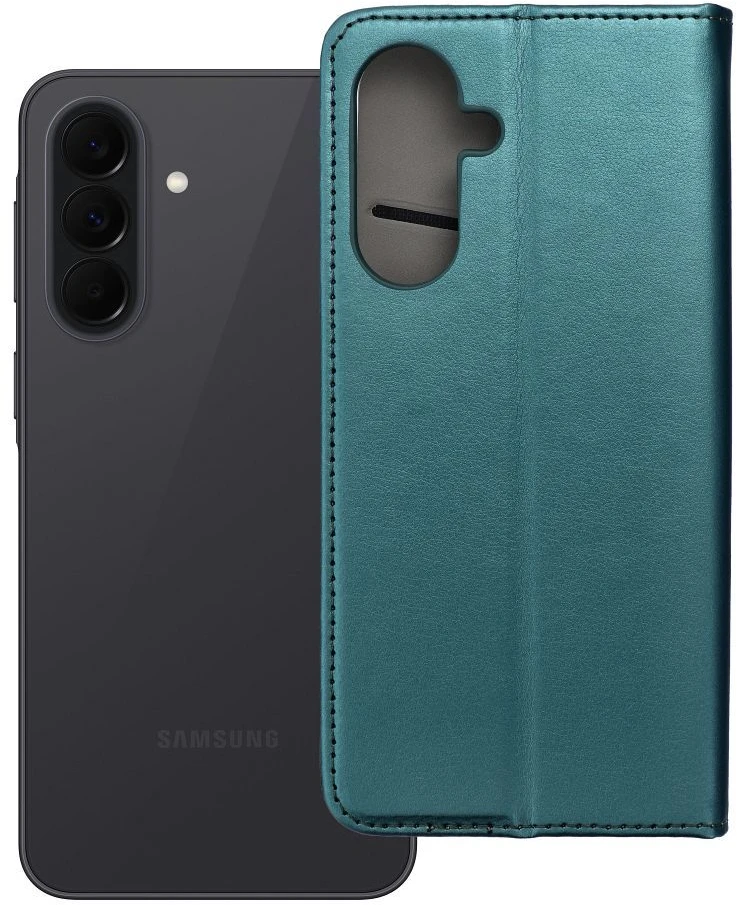 Reach Dėklas Smart Magnetic Samsung A376 A37 5G tamsiai žalias