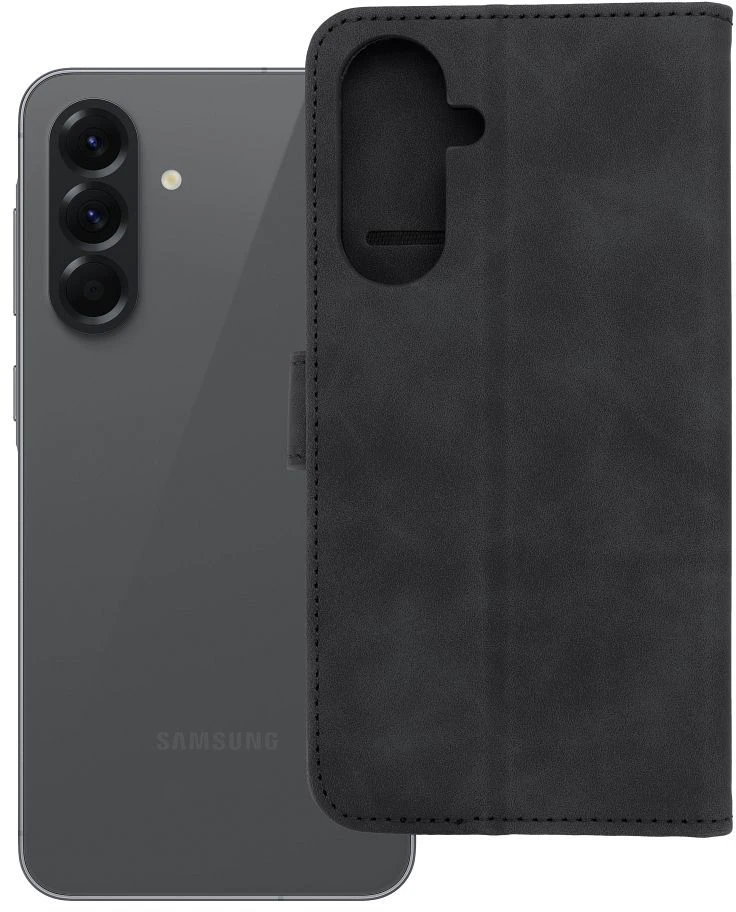 Forcell Oem TENDER Book Dėklas skirtas Samsung Galaxy A56 5G juodos spalvos