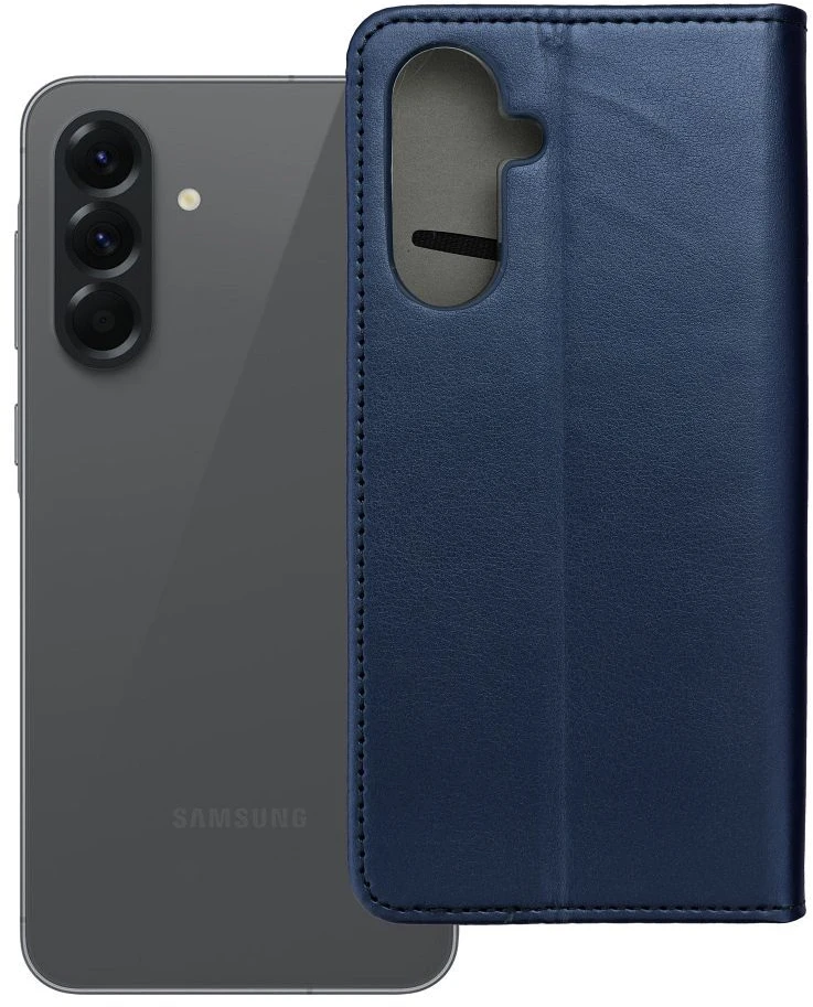 Reach Dėklas Smart Magnetic Samsung A566 A56 5G tamsiai mėlynas