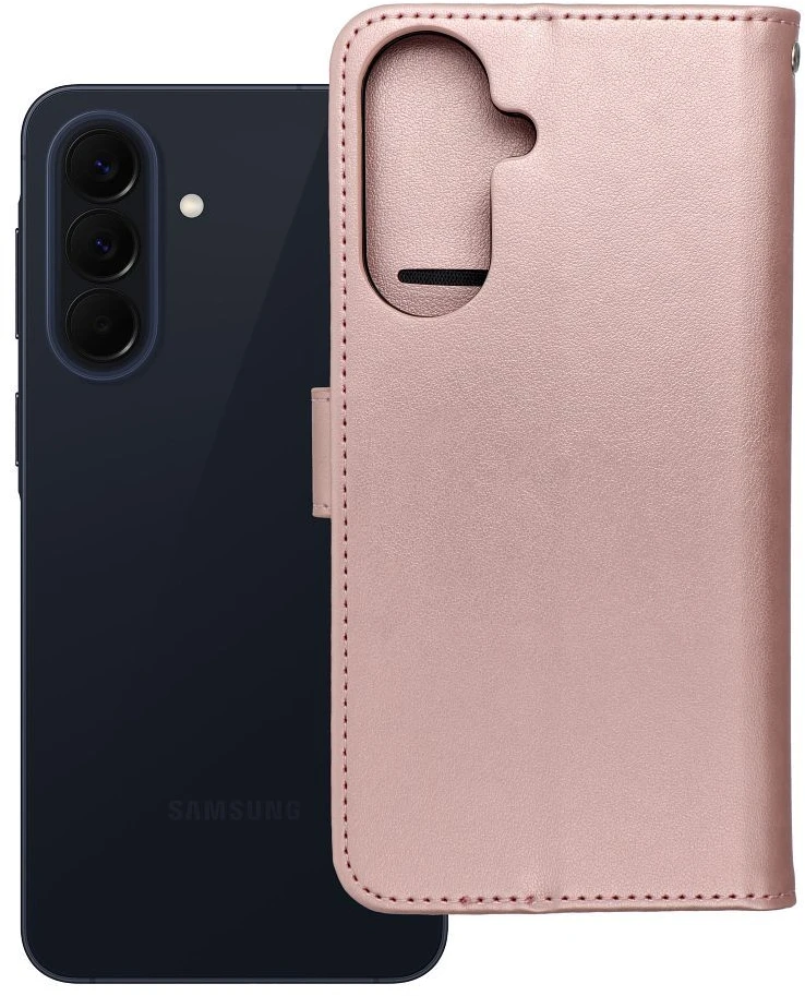 Oem „Samsung A57 5G Mezzo Book Dreamcatcher“ atverčiamas dėklas, auksinis ir rožinis