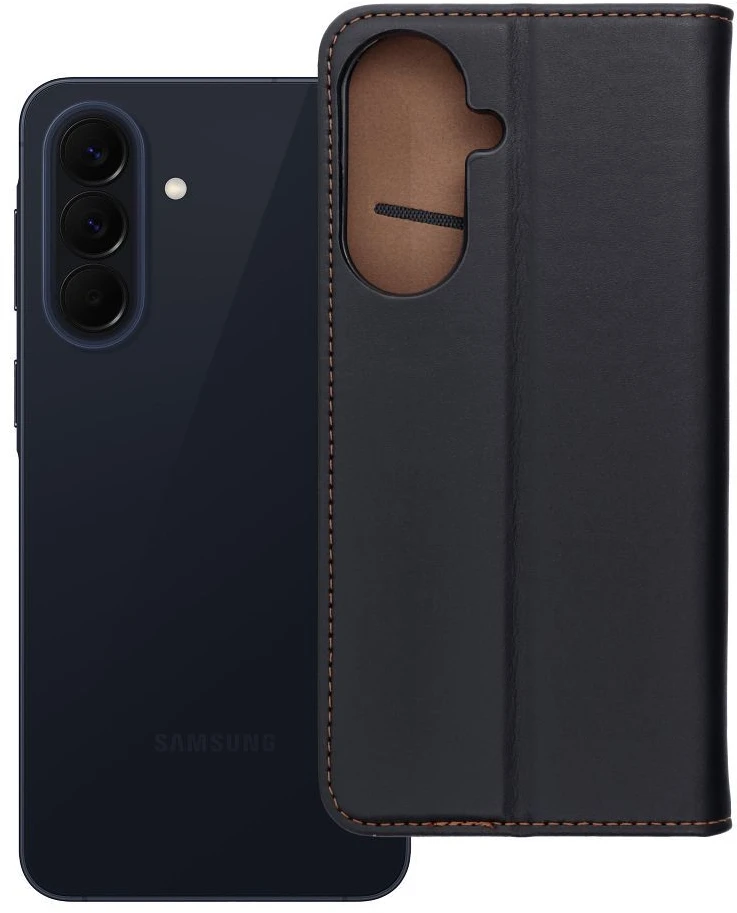 Oem Dėklas su klapką na Samsung A57 5G Smart Pro Book skórzane juoda