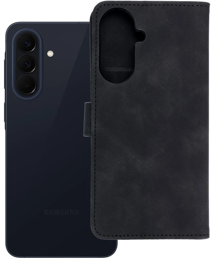Oem Dėklas su klapką na Samsung A57 5G Tender Book juoda