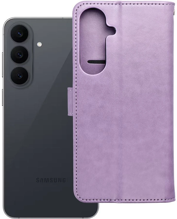 Oem Dėklas su klapką skirtas Samsung S26 FE Mezzo Book sapnų gaudytojas violetinė