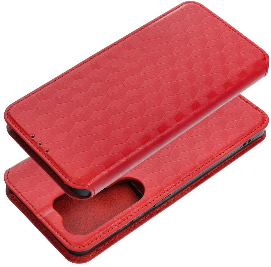 Oem Dėklas su klapką na Xiaomi 17 Cubic Book raudona