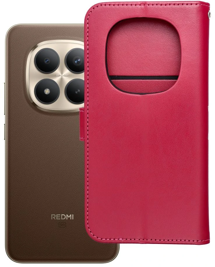 Oem Dėklas su klapką na Xiaomi Redmi NOTE 15 PRO PLUS 5G Mezzo Book mandala magenta