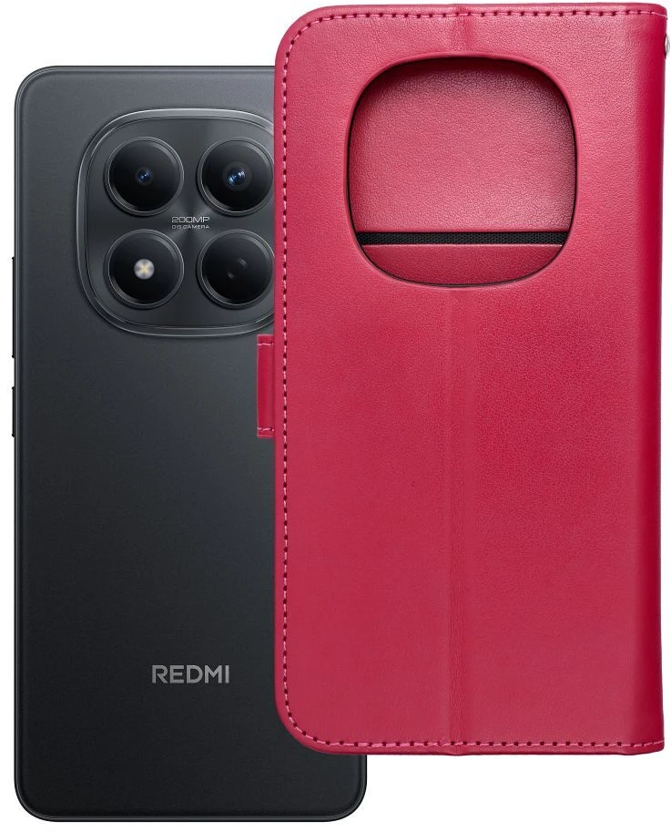 Oem Dėklas su klapką na Xiaomi Redmi NOTE 15 PRO 5G Mezzo Book Dream Catcher purpurinė spalva