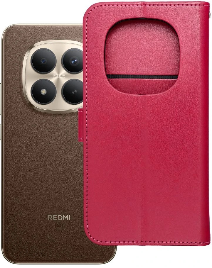 Oem Dėklas su klapką na Xiaomi Redmi NOTE 15 PRO PLUS 5G Mezzo Book Dream Catcher purpurinė spalva