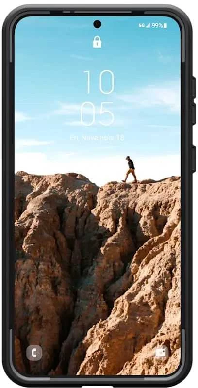 Dėklas Urban Armor Gear UAG Civilian Pro, Juodas - Samsung Galaxy S25+