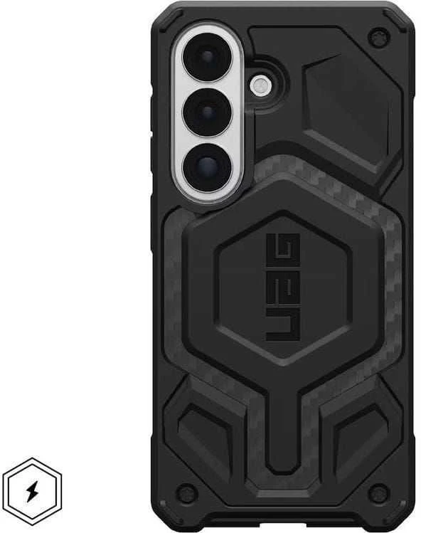 Carruzzo „Urban Armor Gear UAG Monarch Pro“ – anglies pluošto dėklas, skirtas „Samsung Galaxy S26“