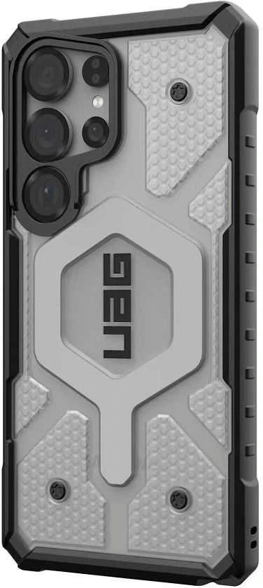 Dėklas Urban Armor Gear UAG Pathfinder skaidrus su magnetu, ledo spalvos / sidabrinis - Samsung Galaxy S25 Ultra