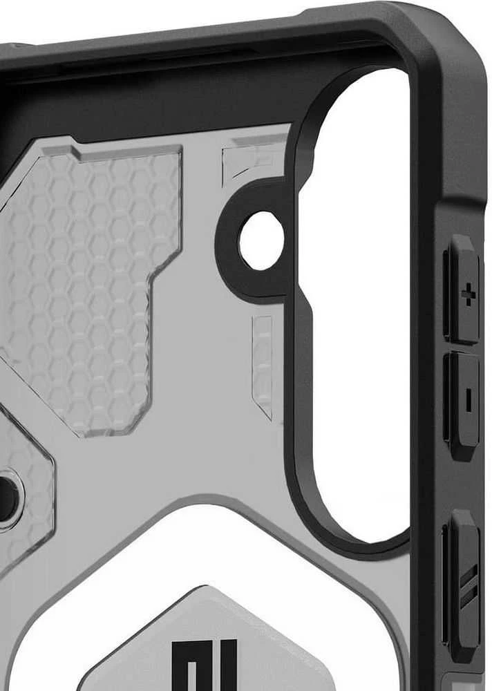 Dėklas Urban Armor Gear UAG Pathfinder skaidrus, pelenų spalvos / juodas - Samsung Galaxy S26+