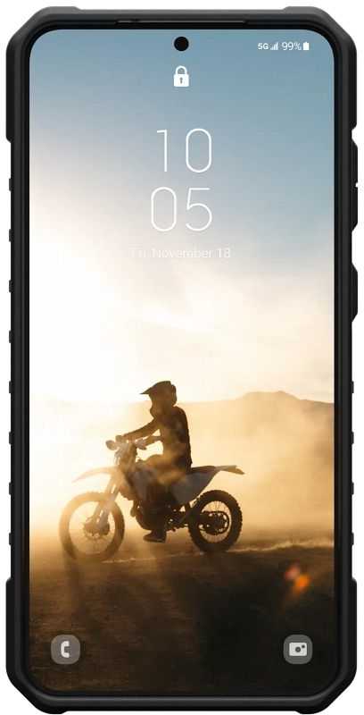 Dėklas Urban Armor Gear UAG Pathfinder, Juodas - Samsung Galaxy S25+