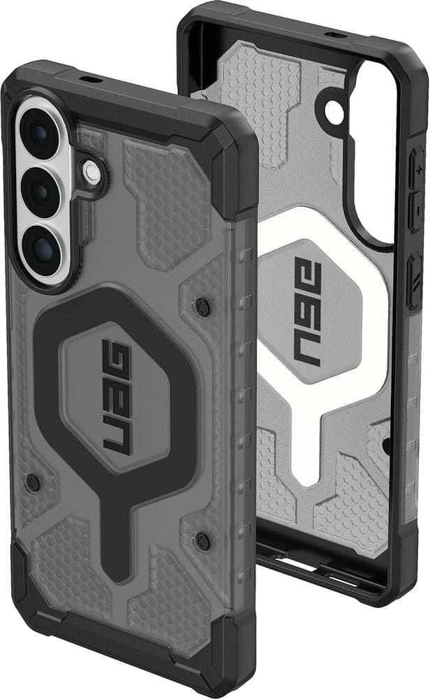 Dėklas Urban Armor Gear UAG Pathfinder skaidrus, pelenų spalvos / juodas - Samsung Galaxy S26+