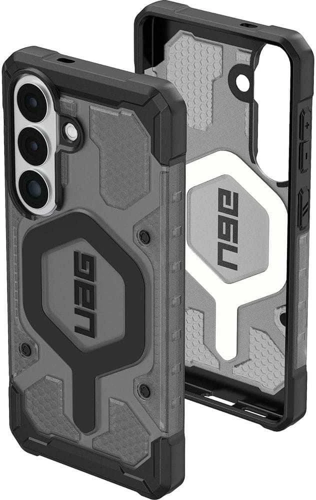 Dėklas Urban Armor Gear UAG Pathfinder skaidrus, pelenų/juodas - Samsung Galaxy S26