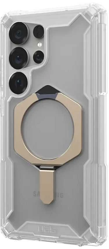 Dėklas Urban Armor Gear UAG Plasma XTE su magnetu, skaidrus / titano spalvos - Samsung Galaxy S25 Ultra