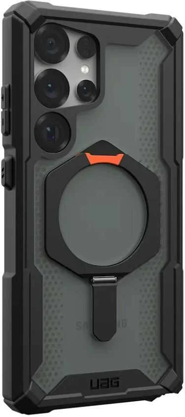 Dėklas Urban Armor Gear UAG Plasma XTE w/ Magnet, Juodas/Oranžinis - Samsung Galaxy S25 Ultra