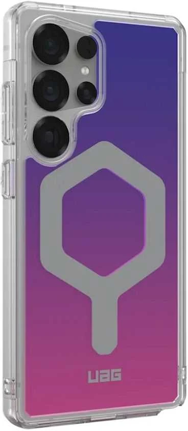 Dėklas Urban Armor Gear UAG Plyo Pro, Violetinė/Rožinė Ombre - Samsung Galaxy S25 Ultra