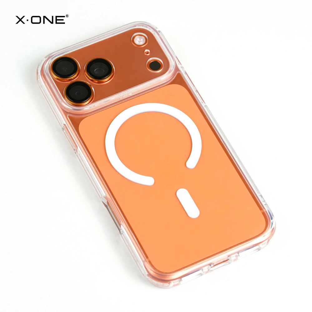 X-ONE Dropguard Clear compatible with MagSafe for iPhone 18 Pro / 17 Pro transparent