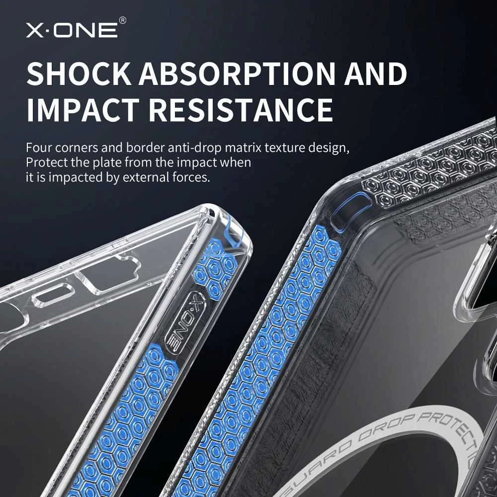 X-ONE Dropguard Magnetic Dėklas Pro (suderinamas su MagSafe) skirtas Samsung Galaxy S25