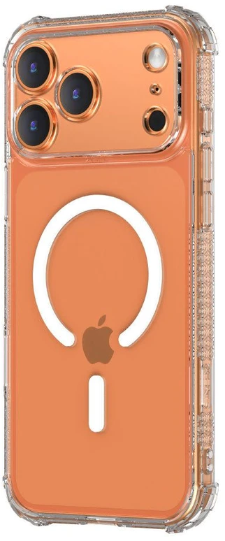 X-ONE Dropguard Pro compatible with MagSafe for iPhone 18 Pro / 17 Pro transparent