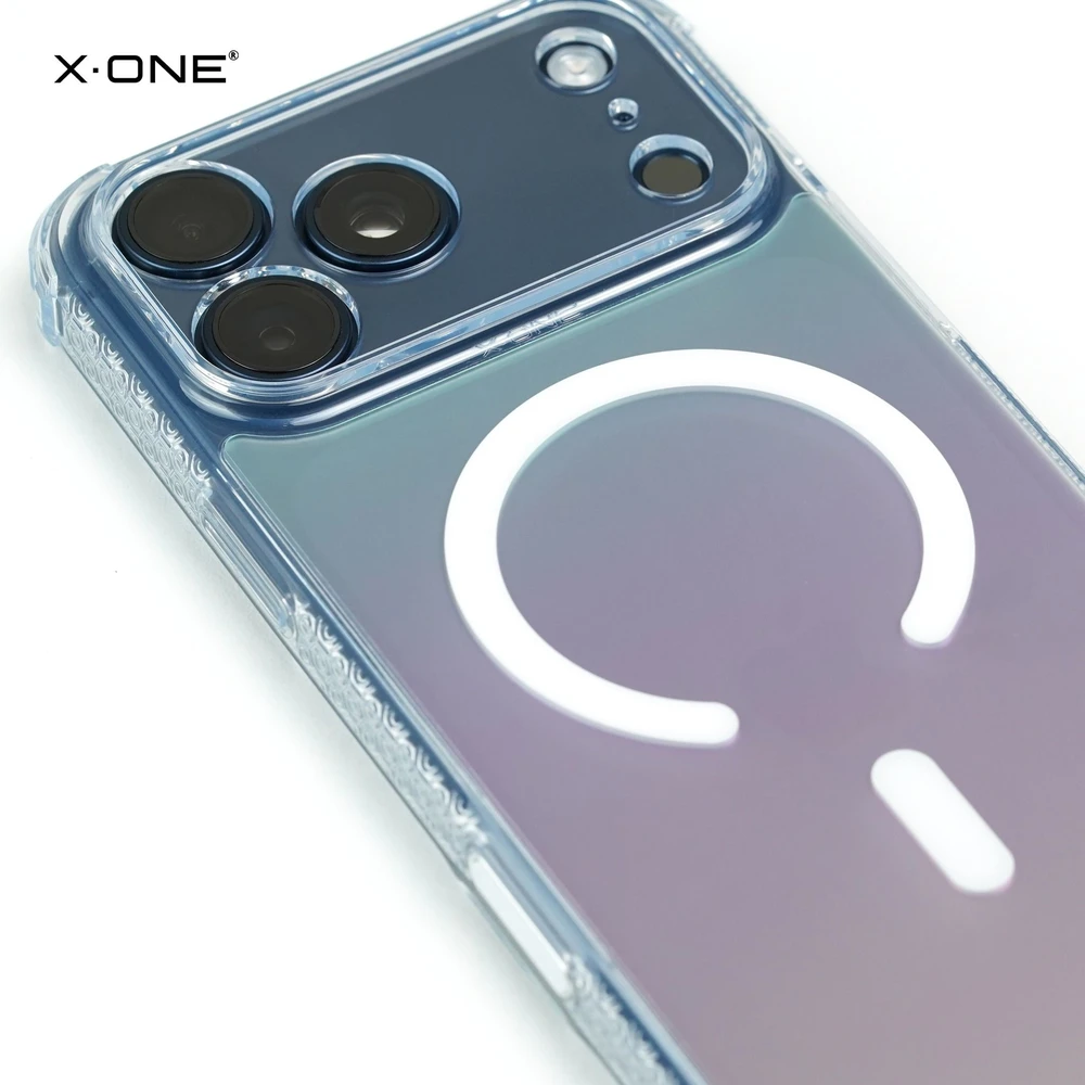 X-ONE Dropguard Pro compatible with MagSafe for iPhone 18 Pro / 17 Pro hologram
