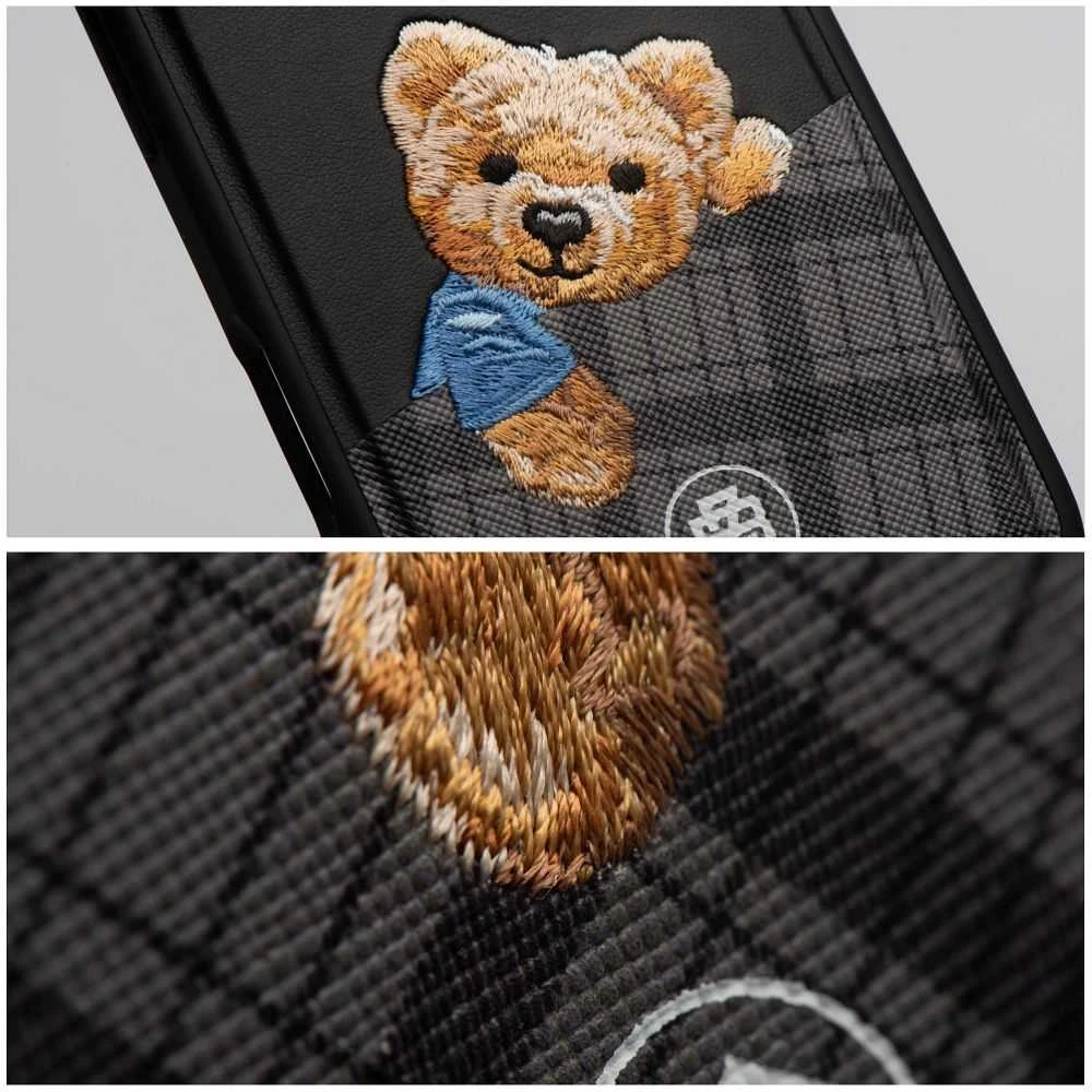 Forcell ZUCK BEAR dėklas DARREN suderinamas su MagSafe 16 Pro Max juodas
