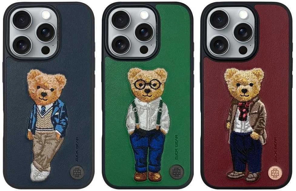 ZUCK BEAR dėklas LONDON CLASSIC, skirtas IPHONE 16 westminster ace