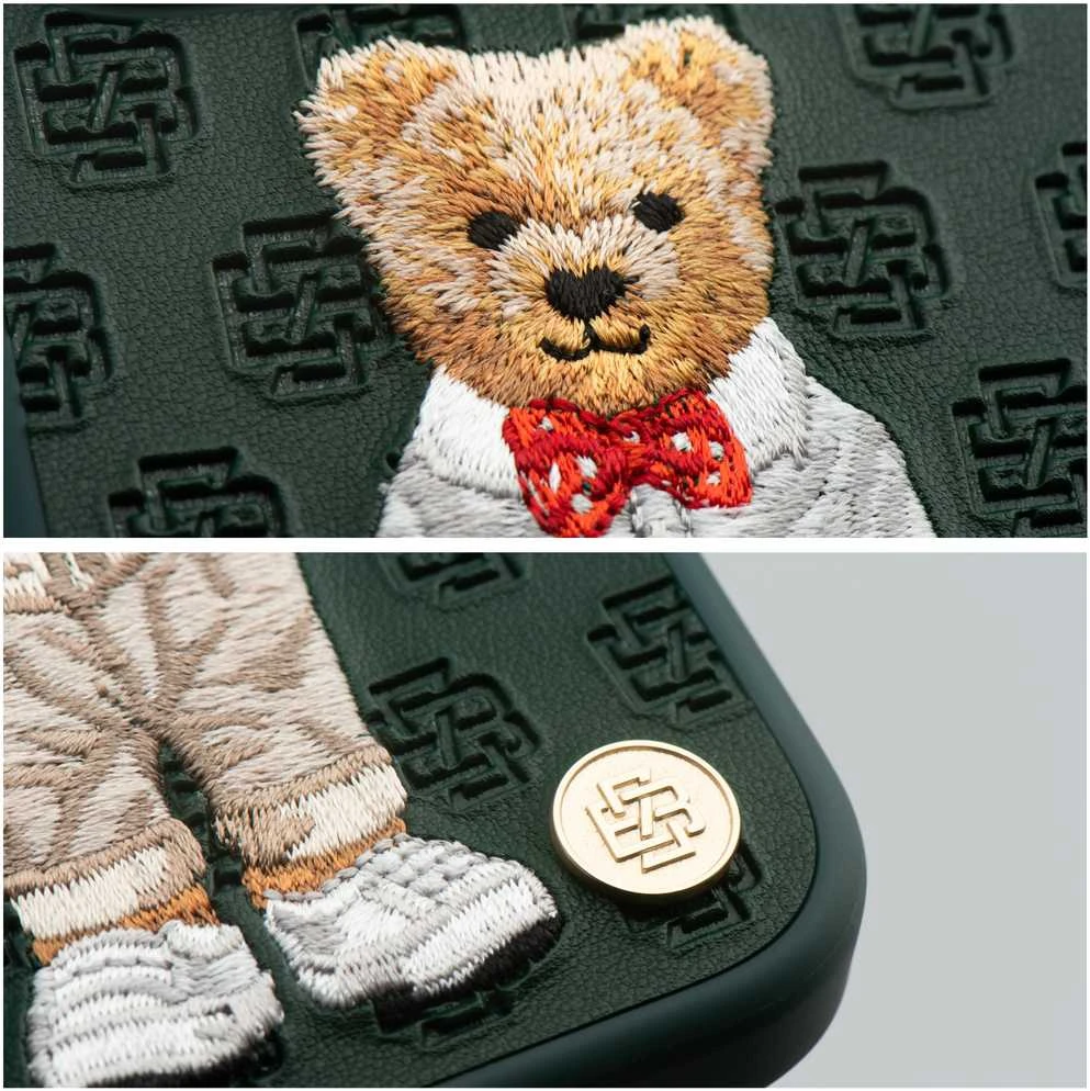 ZuckBear ZUCK BEAR dėklas PARIS GENTLEMAN, skirtas IPHONE 16 Pro Max kostiumui
