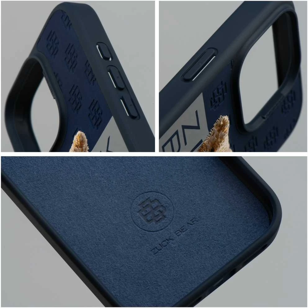 ZUCK BEAR dėklas PARIS GENTLEMAN, skirtas IPHONE 16 Pro, su gobtuvu