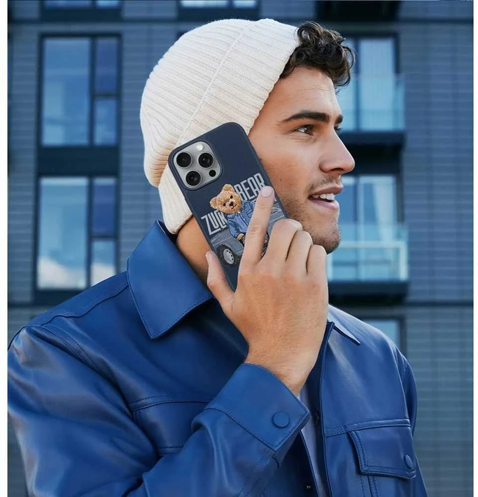 Dėklas ZUCK BEAR SAN FRANCISCO FORTUNE IPHONE 16 Pro Max bay area grotuvui