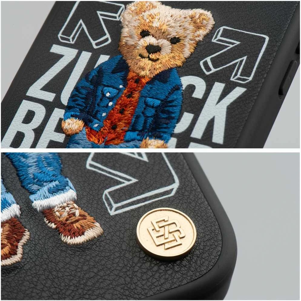 ZUCK BEAR dėklas SAN FRANCISCO FORTUNE, skirtas IPHONE 16 Pro socialinei atmosferai