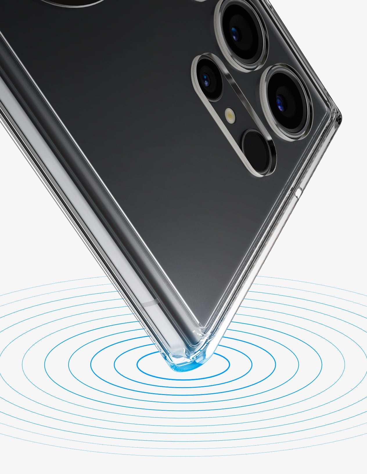 Spigen Ultra Hybrid Metal Ring (MagFit) dėklas skirtas Samsung Galaxy S23 FE, spalva - Juoda aprašymas - Prekės nuotrauka