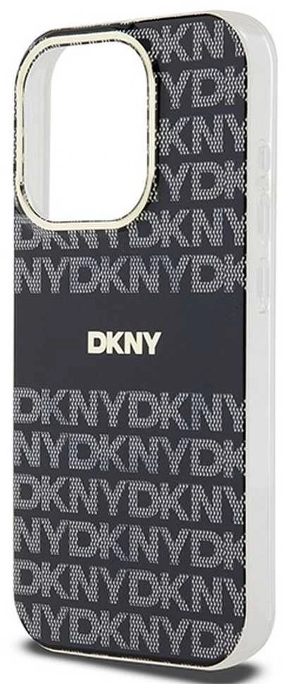 Apple iPhone 13 Pro DKNY dėklas IML Mono & Stripe MagSafe (DKHMP13LHRHSEK) juodos spalvos