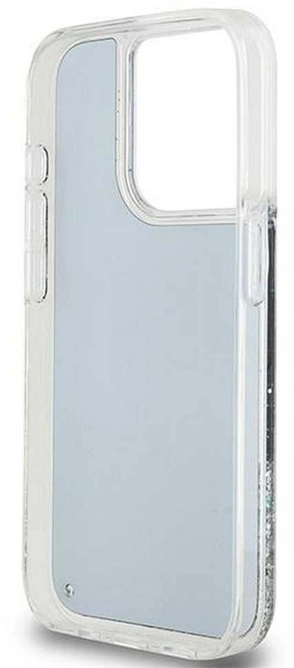 Apple iPhone 14 Pro DKNY dėklas Liquid Glitter Big Logo (DKHCP14LLBNAEK) juodos spalvos