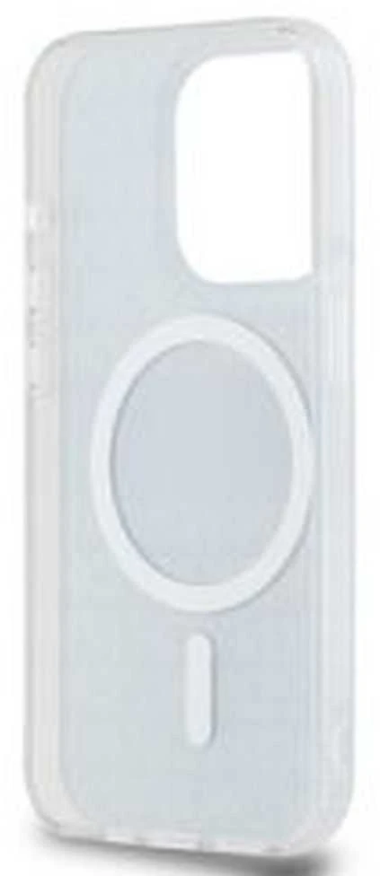 Apple iPhone 14 Pro Max DKNY dėklas IML Mono & Stripe MagSafe (DKHMP14XHRHSEK) juodos spalvos