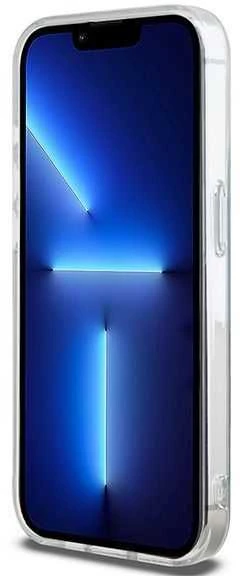 DKNY DKHCP15SHDLCEK Apple iPhone 15 14 13 6.1 inch juodos spalvos kietas dėklas IML Checkered Mono Pattern