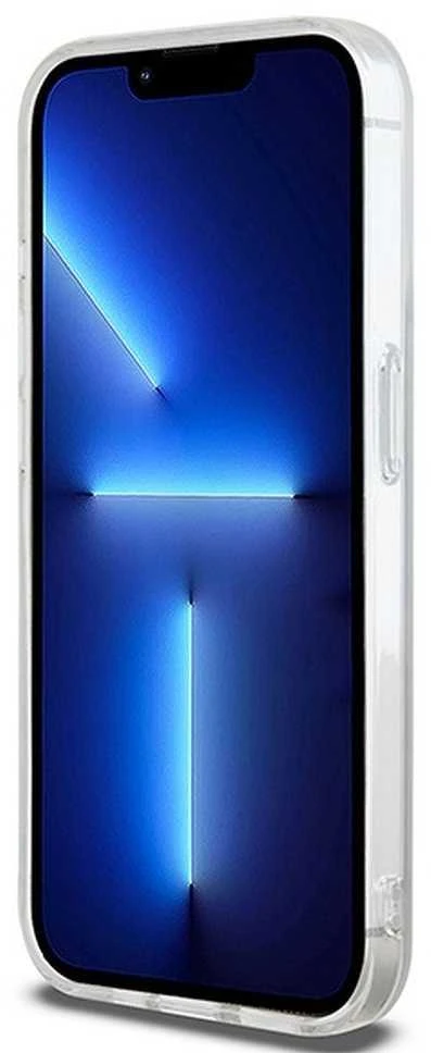 Apple iPhone 15 Pro DKNY dėklas IML Mono & Stripe MagSafe (DKHMP15LHRHSEE) beige
