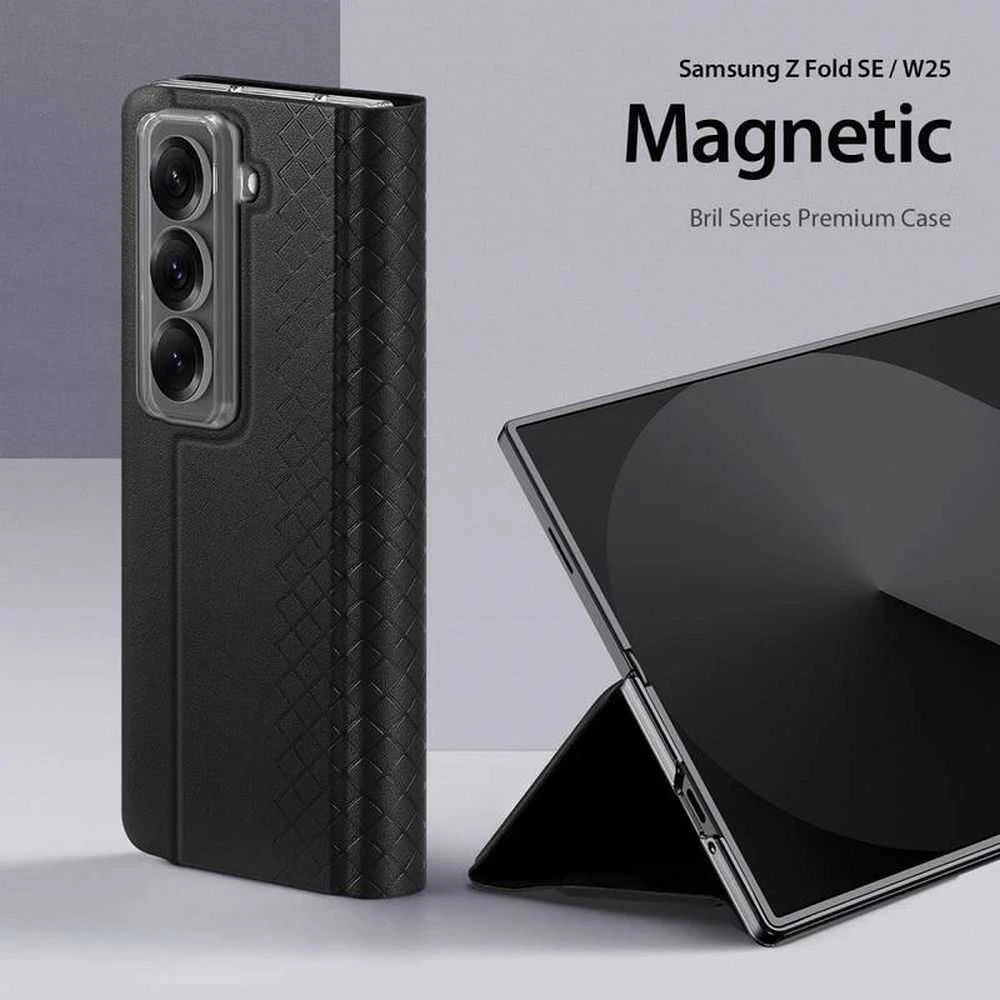 Dėklas Dux Ducis Bril Samsung F958 Z Fold SE juodas