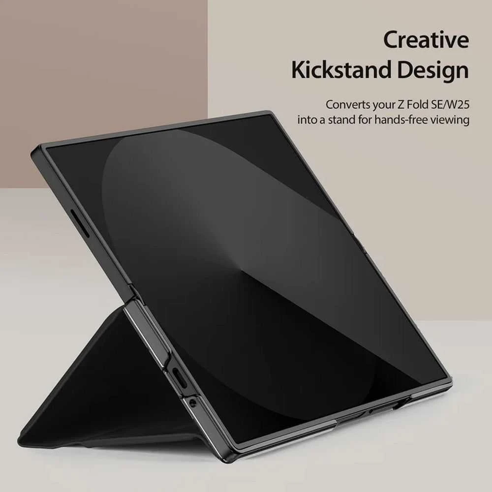 Dux Ducis dėklas BRIL with pen holder skirtas Samsung Galaxy Z Fold SE/W25 juodos spalvos