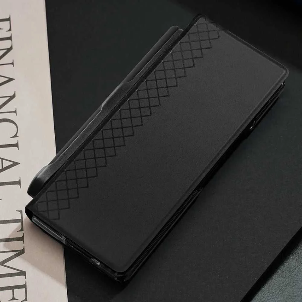 Dux Ducis dėklas BRIL with pen holder skirtas Samsung Galaxy Z Fold SE/W25 juodos spalvos
