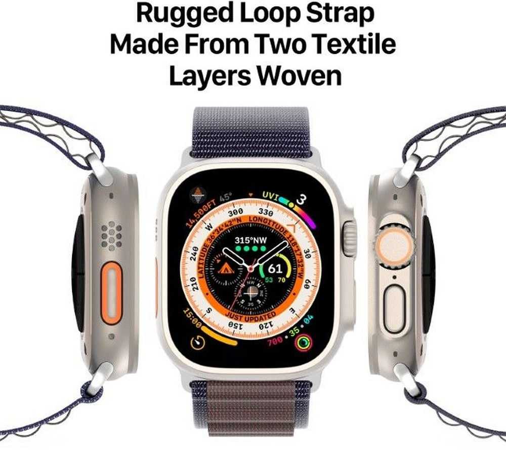 Oem Apyrankė Dux Ducis GS Series Apple Watch 42/44/45/49mm Indigo