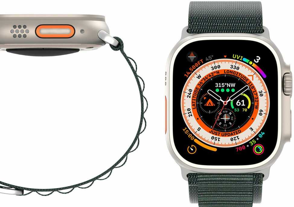 Apyrankė Dux Ducis GS Series Apple Watch 42/44/45/49mm Žalias