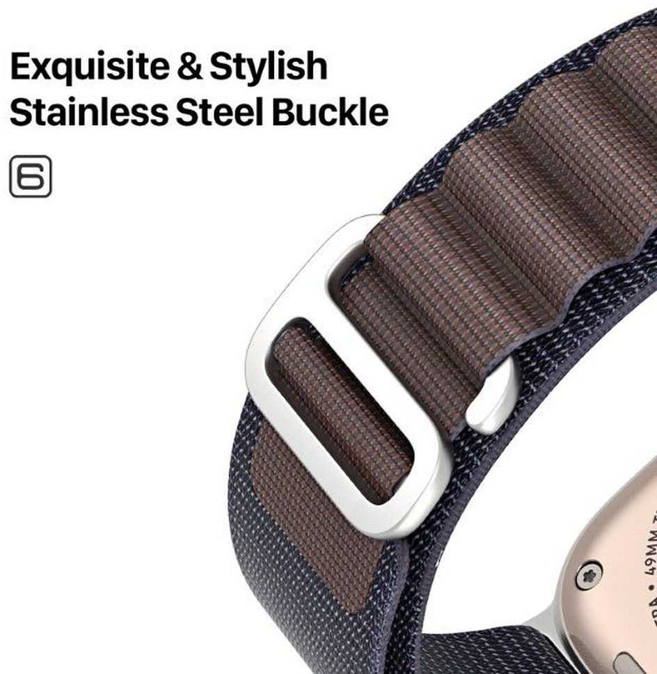 Oem Apyrankė Dux Ducis GS Series Apple Watch 42/44/45/49mm Indigo