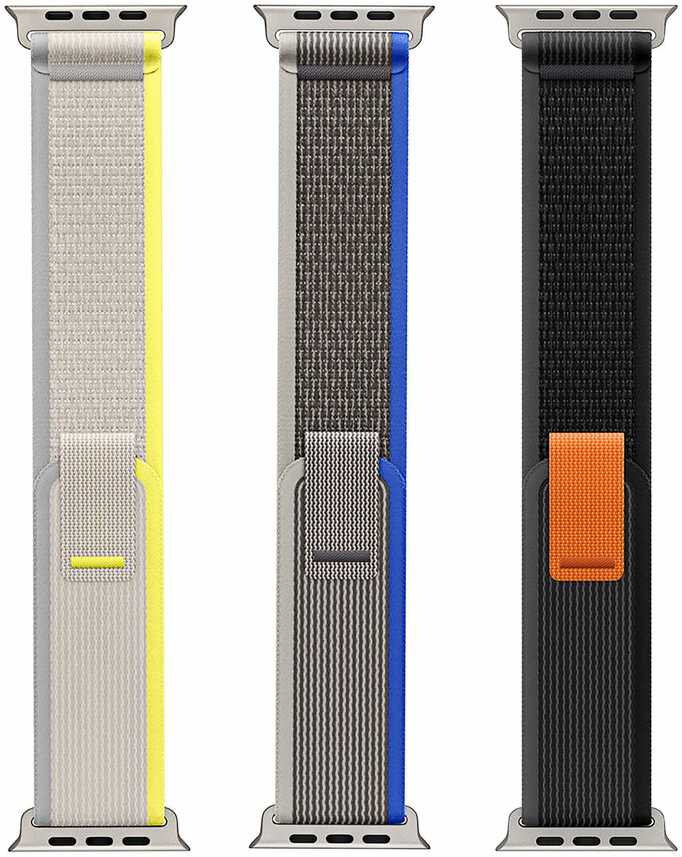 DUX DUCIS apyrankė YJ nylon for Apple Watch 42 / 44 / 45 / 49 mm juodos spalvos pilkos spalvos