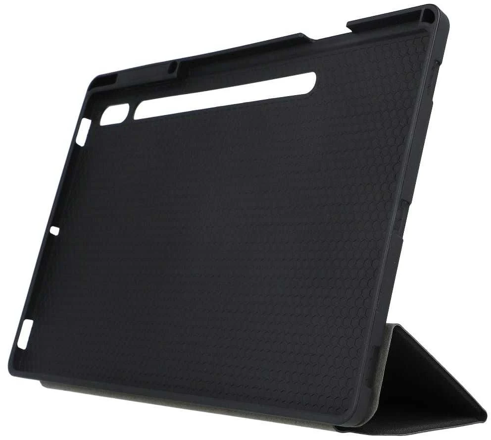 Dėklas Dux Ducis Domo Samsung X800/X806 Tab S8 Plus/T730/T736B Tab S7 FE 2021/T970/T976B Tab S7 Plus 12.4 juodas