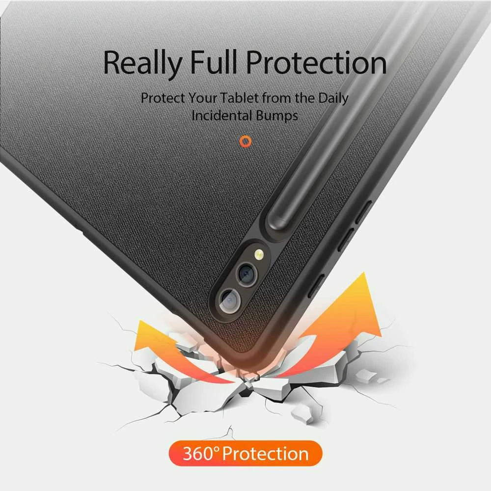 Dėklas Dux Ducis Domo Samsung X810/X816 Tab S9 Plus juodas