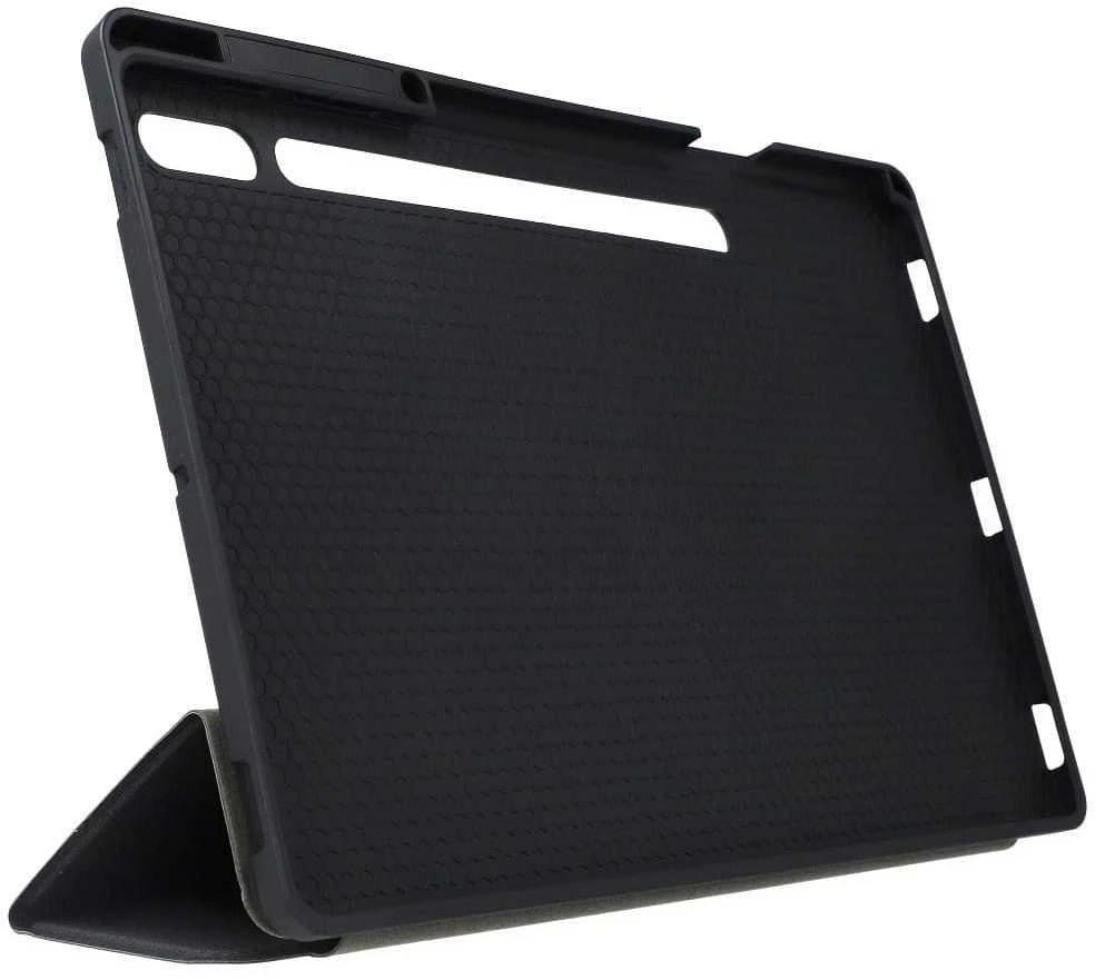Dėklas Dux Ducis Domo Samsung X800/X806 Tab S8 Plus/T730/T736B Tab S7 FE 2021/T970/T976B Tab S7 Plus 12.4 juodas